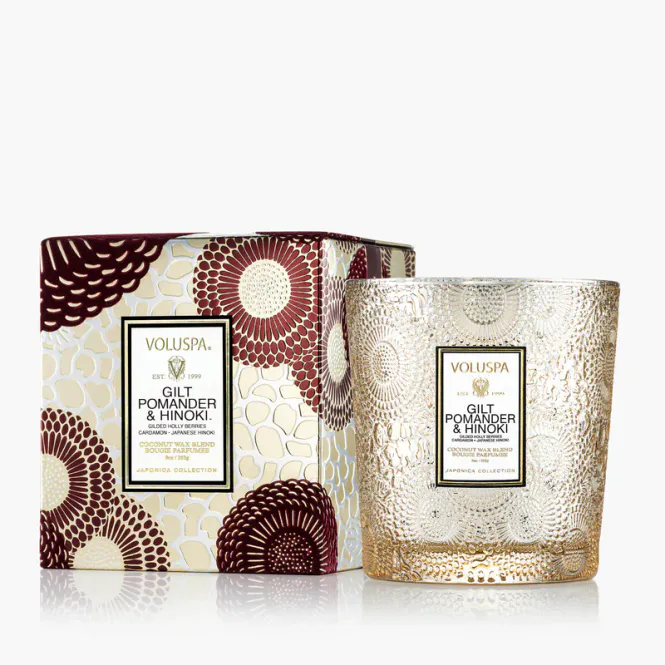 Hovedbilde Gilt Pomander & Hinoki Classic Candle