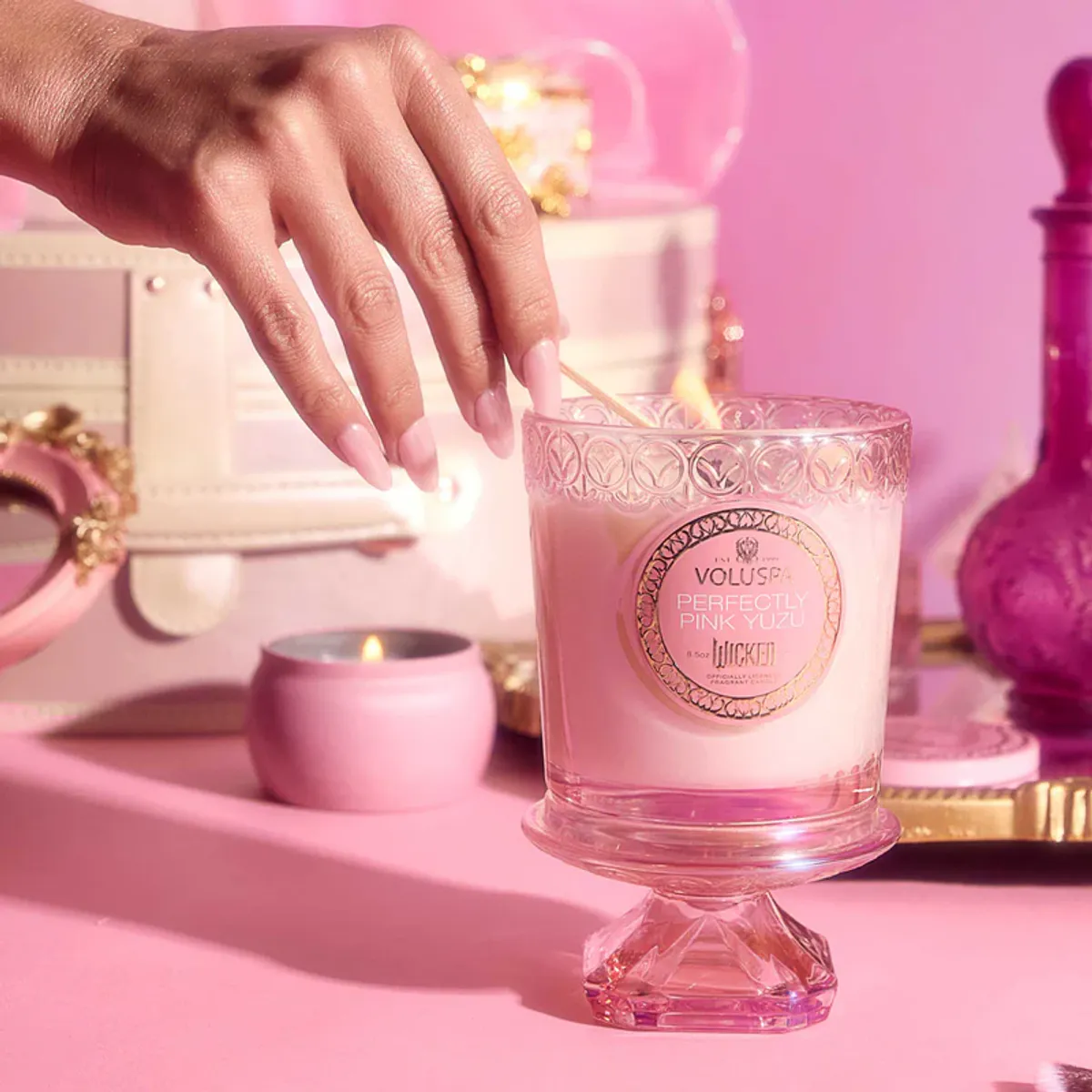 Perfectly Pink Yuzu Classic Candle